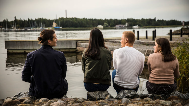 Students at VAMK.