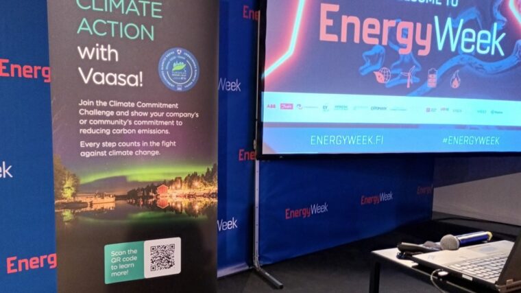 Energy Weekin ja Vaasa Climate Challengen flaijerit