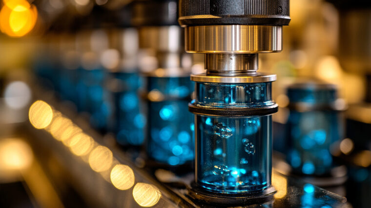 Pienen modulaarisen ydinreaktorin sisusta.